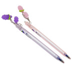 Ручка гелевая Пишет-Стирает Aodemei с украшением, автоматическая, синяя GP-33060