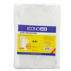 Файлы А4 30мк 50шт (+5мм ширины) Economix E31120