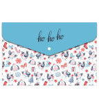 Папка-конверт А4 Optima непрозрачный с принтом  Optima Birds O35237