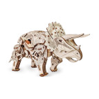 Деревянная сборная механическая 3D модель EVA Eco-Wood-Art TRICERATOPS 000570