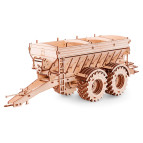 Деревянная сборная механическая 3D модель EVA Eco-Wood-Art TRAILER FOR KIROVETS K-7M 001072