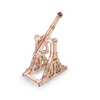 Деревянная сборная механическая 3D модель EVA Eco-Wood-Art TREBUCHET 000013