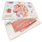 Шарик воздушный ZYBalloon набор 8шт разного размера, ассорти 1212-1A