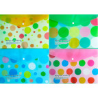 Папка-конверт А4 с кнопкой с принтом Лидер 2201-004