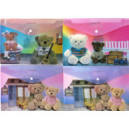 Папка-конверт А4 с кнопкой с принтом Лидер 2201-074