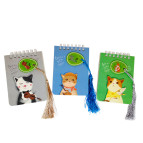 Блокнот на спирали А7 80 Лидер в ассортименте Микс 100к-449