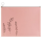 Папка А5 Axent на молнии zip-lock Peachy Mood 1498-26-A