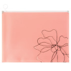 Папка А5 Axent на молнии zip-lock Peachy Mood 1498-28-A