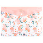 Папка А4 Axent с кнопкой Peachy Mood 1495-25-A