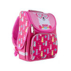 Рюкзак (ранец) школьный каркасный 1Вересня Smart 558055 Lama PG-11 34*26*14см
