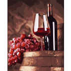 Картина раскраска по  номерам на холсте  - 40*50см Идейка КН5640 Утонченный вкус