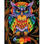 Алмазная живопись мозаика по номерам на дереве 40*50см Diamond painting QA204515