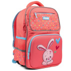Рюкзак (ранец) школьный 1Вересня 558323 S-105 Pretty, коралловый 39*29*15см + ПОДАРОК ТМ YES