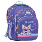 Рюкзак (ранец) школьный каркасный 1Вересня 552285 S-106 Corgi 38*30*14см + ПОДАРОК ТМ YES