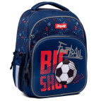 Рюкзак (ранец) школьный каркасный 1Вересня 552344 S-106 "Football", синий 38*30*14см + ПОДАРОК ТМ YES