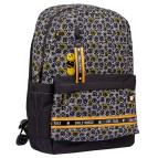 Рюкзак (ранец) школьный Yes 554561 Smiley World. Black and Yellow TS-56 45*31*14см + ПОДАРОК ТМ YES