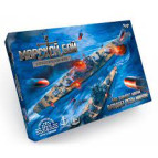 Игра настольная DankoToys DT G-MB-02U Морской бой, стратегия (укр)
