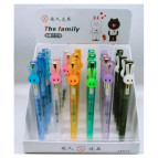 Ручка перьевая Лидер Заяц закрытое перо, корпус ассорти 317-В