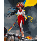 Картина раскраска по  номерам на холсте - 40*50см ArtCraft 10352-AC Победа в каждом из нас