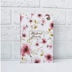 Блокнот А6 48арк. 4profiplan Abstract flowers ассорти 902***