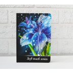 Блокнот А5 48л. 4profiplan Soft touch series в ассортименте, мягкий переплет 9035**