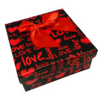 Коробка подарочная SY 14,5*14,5*6см 2 вида микс 1919-86-S