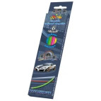 Карандаши цветные гибкие цв. Kidis 13323 Street Racing