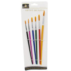 Набор кистей 6шт Artist Brushes синтетика 21243