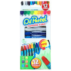 Мел пастель Лидер Oil Pastel набор 12цв. №1006-12