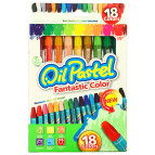 Мел пастель Лидер Oil Pastel набор 18цв. №1006-18