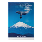 Ежедневник А5 (14,2*20,3см) недатированный Бриск 3В-43 Декор №4434-4 Летающий кот 59314