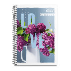 Блокнот на спирали А6 48л. бок БРИСК Gold СБВ-16 №6770