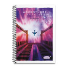 Блокнот на спирали А6 48л. бок БРИСК Gold СБВ-16 №6773