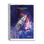 Блокнот на спирали А6 48л. бок БРИСК Gold СБВ-16 №6774