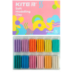 Пластилин восковый Kite набор 12 цв. по 20 гр. Fantasy Pastel K22-1086-2P