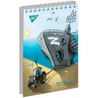 Блокнот на спирали А6 80л. Yes Not welcome 151733