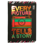Блокнот 12*16,5см 48л. Аркуш Every picture tells a story 032363