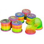 Игрушка Пружинка 6*5,5см Радуга Мультики №52