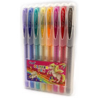 Ручки гелевые Josef Otten набор 8шт глитер 9838-8