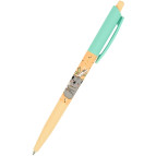 Ручка шариковая Axent Koala, автоматическая синяя AB1090-33-A