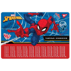 Подложка на стол Yes пластиковая 42,5*29см с таблицей умножения Spider-man 492051
