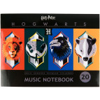Тетрадь нотная KITE  А5 20арк Harry Potter HP22-405
