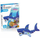 Конструктор Умняшка SenYan Toys мягкий Акула 47 дет. SY1008
