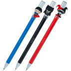 Ручка гелевая Пишет-Стирает Kite мод 352 DC comics синяя DC22-352