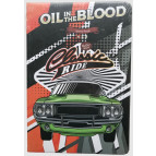 Блокнот А5 80л. Лидер Машина с резинкой 1814-8