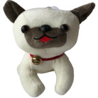 Игрушка мягкая, Собачка со звоночком h-18см, ассорти 1388-33