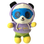 Игрушка мягкая, Медвежонок Панда в очках h-25см, ассорти 1170-1