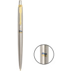 Ручка шариковая Parker 16032_T008c Jotter SS Флаг желто-синий