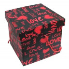 Коробка подарочная Оопт 23*23*23см Love 363-M