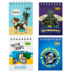 Блокнот А7 40л ZiBi Kidis Line Patriot Heroes в клетку ZB.12104